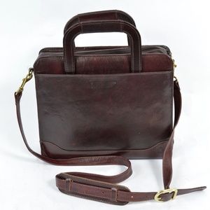 Franklin Covey Leather Organizer Briefcase Binder
